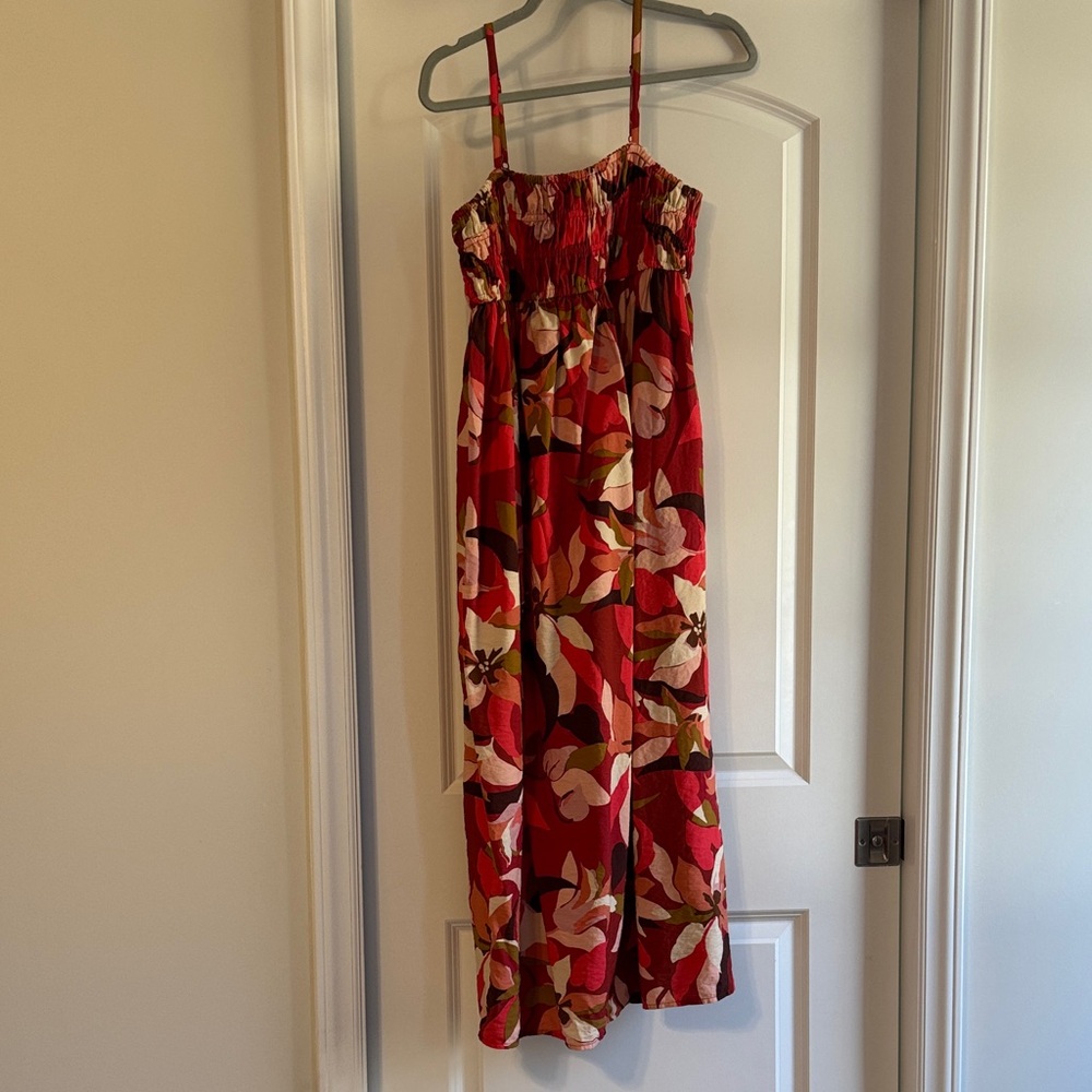 a new day Red Floral Dress